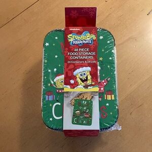 SpongeBob SquarePants Holiday Food Containers.